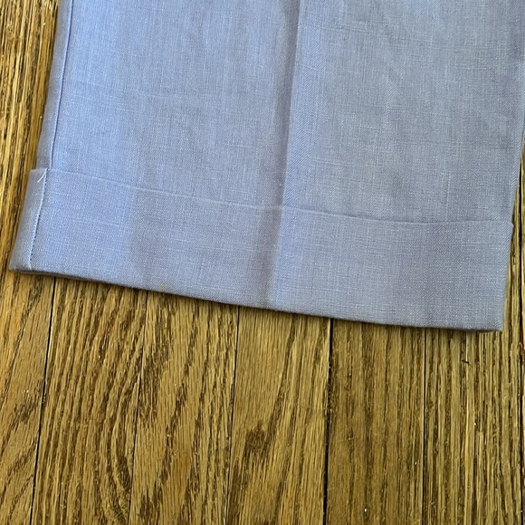 Lavender Linen Pants - Picture 2 of 4